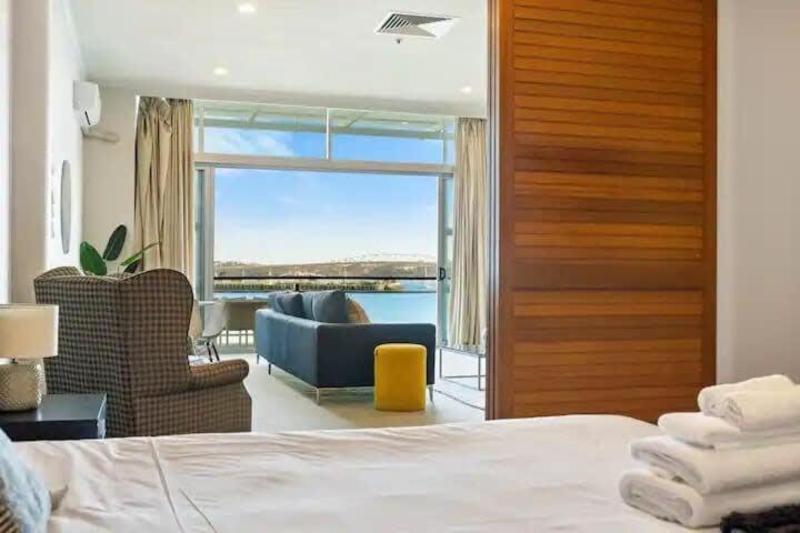 Relaxing Sea Wharf View Apartment Auckland Exterior foto