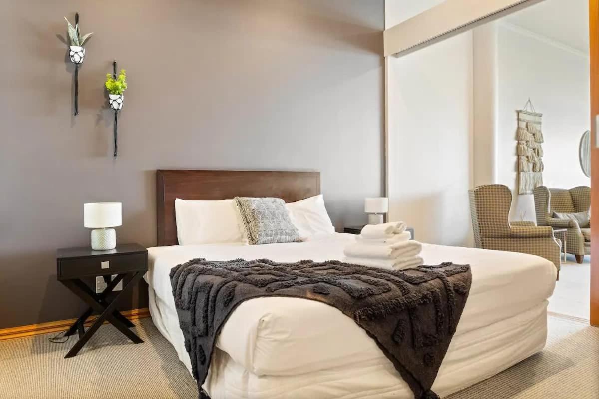 Relaxing Sea Wharf View Apartment Auckland Exterior foto